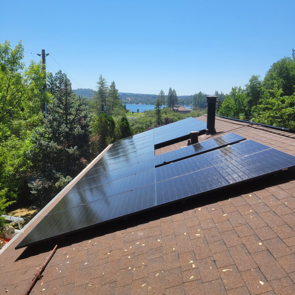 Sunriver Solar solar system installed on home